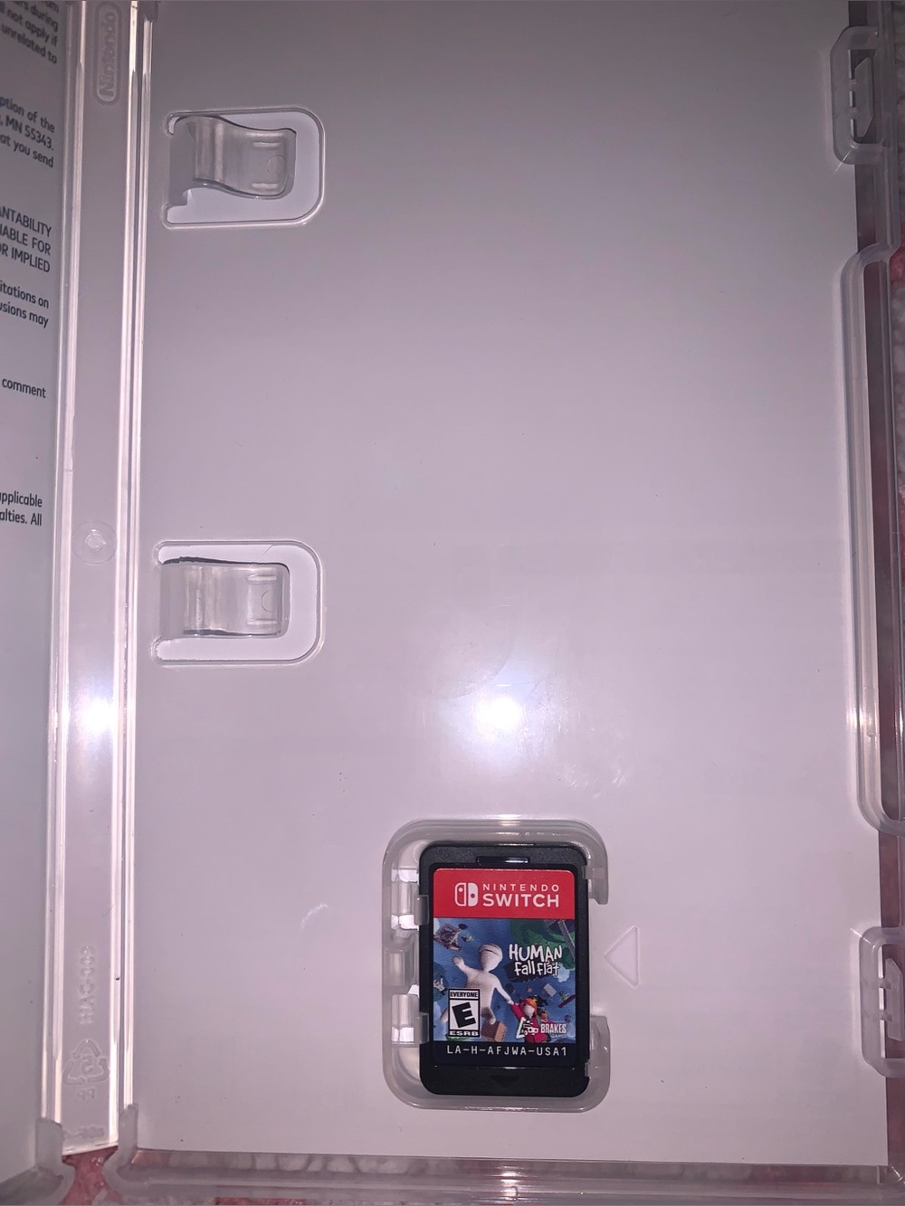 Nintendo Human: Fall Flat - Blue & White Cover (Switch) - Picture 2 of 3